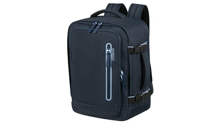 Spĺňa podmienky bezplatnej palubnej batožiny spoločností Ryanair a Wizz Air