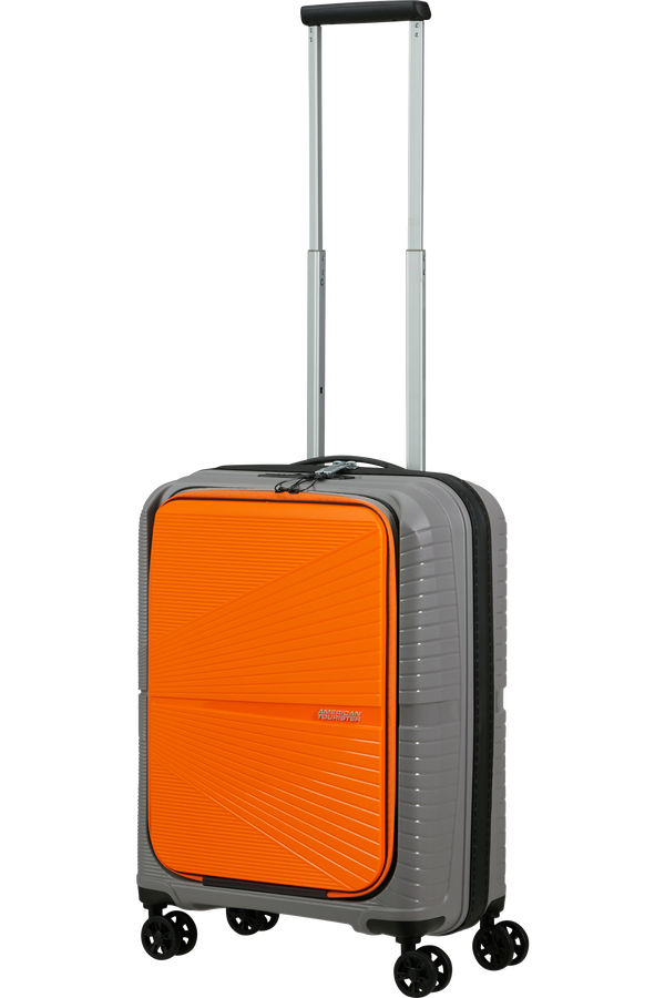 American Tourister Airconic Spinner Frontloader 15.6' 55cm  Siv&aacute;/oranžov&aacute;