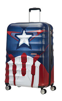 American Tourister Wavebreaker Disney Spinner 77cm  Captain America Close-Up