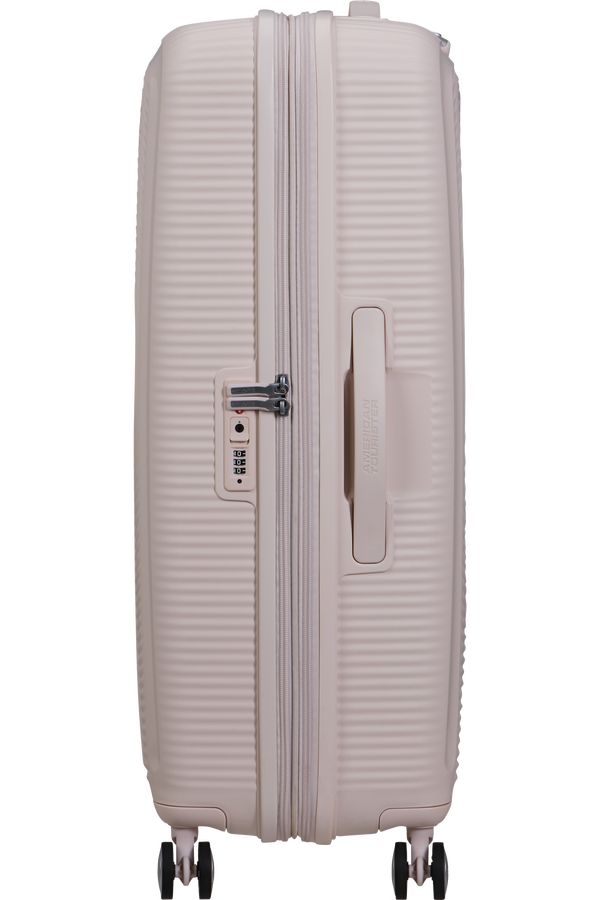 American Tourister SoundBox Spinner TSA Expandable 77cm  Beach Shimmer