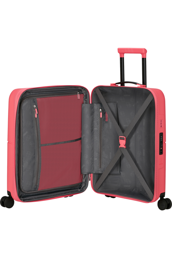 American Tourister DashPop Spinner Expandable TSA 55cm Sugar Pink American Tourister DashPop Spinner Expandable TSA 55cm Sugar Pink