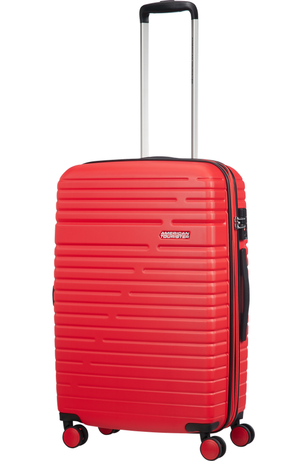 American Tourister Aero Racer Spinner M Expandable 68cm  Poppy Red