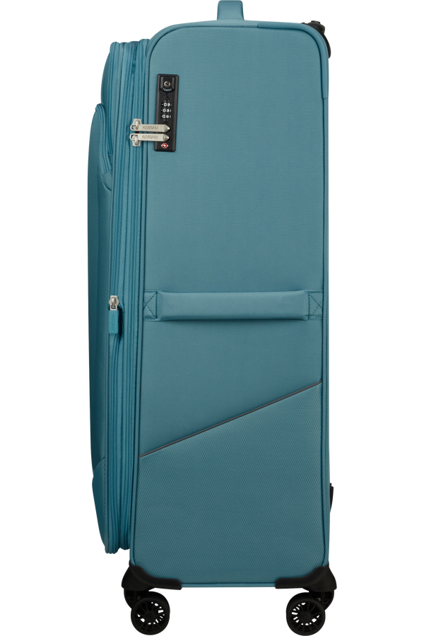 American Tourister SummerRide Spinner L EXP TSA 80cm Modrý vánok