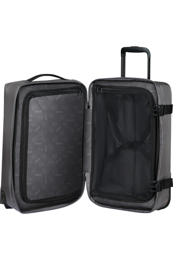 American Tourister Urban Track Duffle with Wheels S  Tmavosivá American Tourister Urban Track Duffle with Wheels S  Tmavosivá