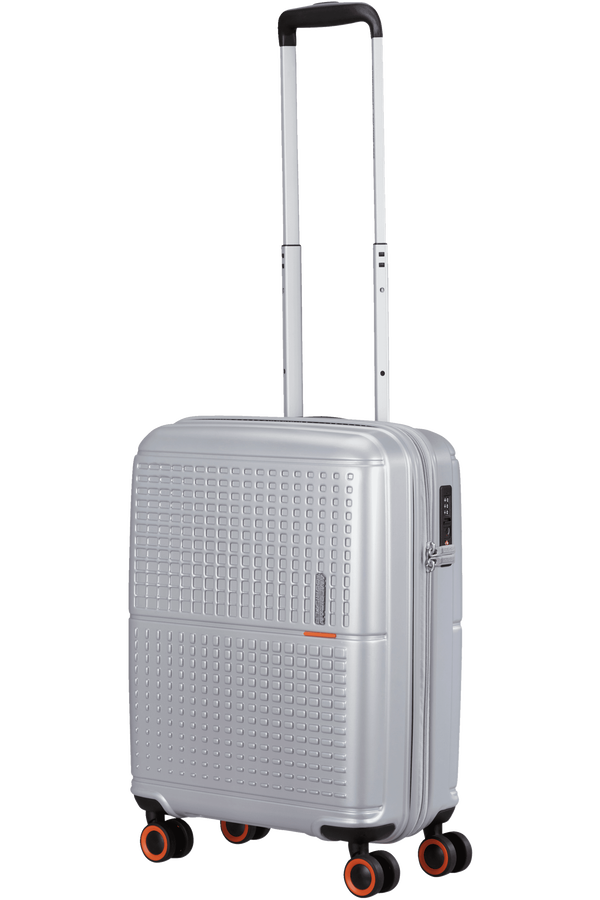 American Tourister Geopop Spinner 55/20 Tsa. 55cm  Kovová strieborná