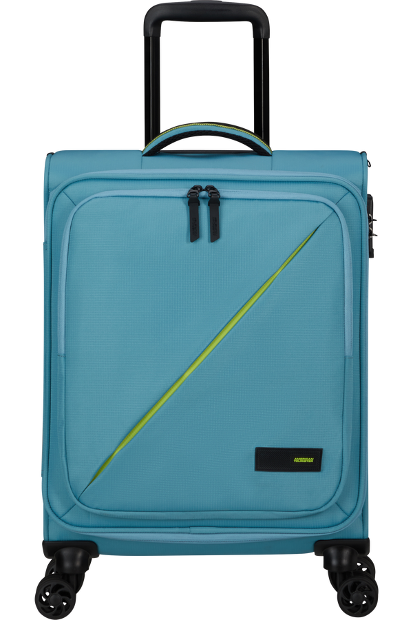 American Tourister Take2cabin Spinner Tsa 55cm  Modr&yacute; v&aacute;nok