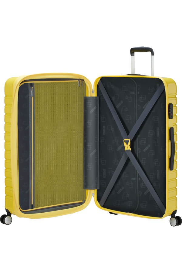 American Tourister Flashline Pop Spinner Exp TSA 78cm  Citr&oacute;nov&aacute; žlt&aacute;