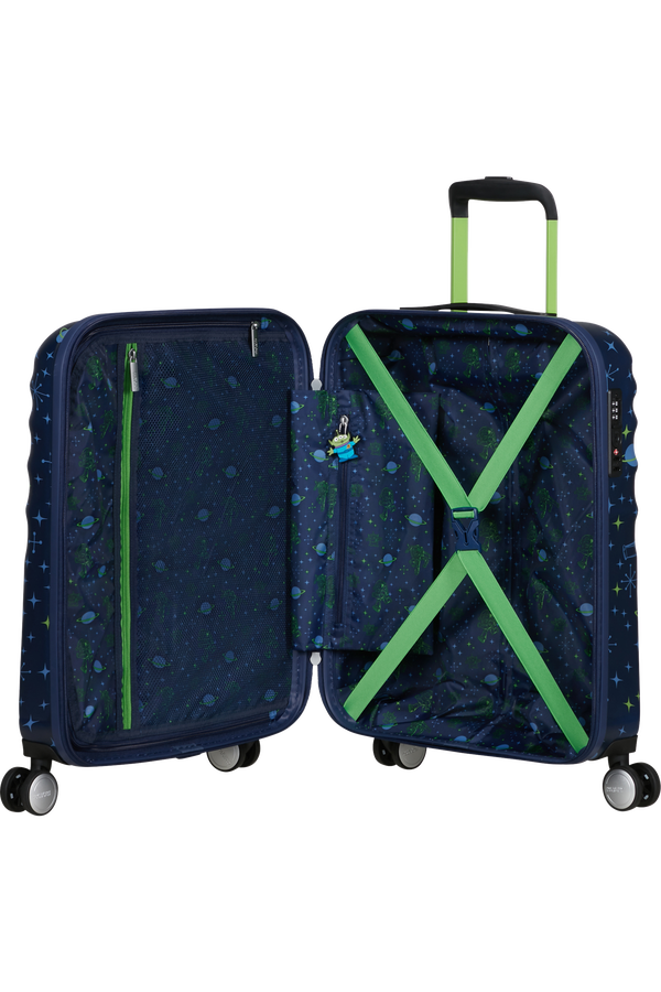 Disney Wavebreaker 55cm Kab&iacute;nov&aacute; batožina | American Tourister Disney Wavebreaker Spinner TSA Disney Fl 55cm  Buzz Lightyear