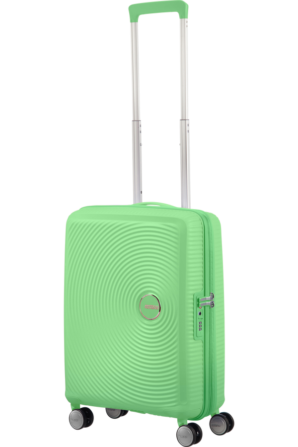 American Tourister Soundbox Spinner TSA Expandable 55cm  Jarn&aacute; zelen&aacute;
