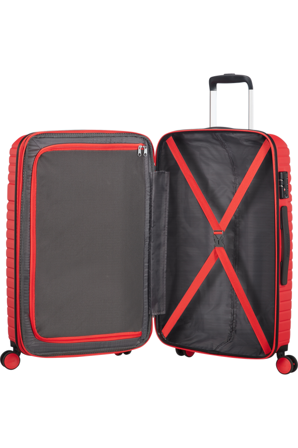 American Tourister Aero Racer Spinner M Expandable 68cm  Poppy Red