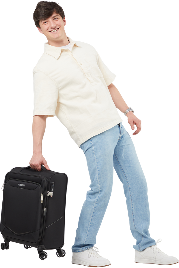 American Tourister SummerRide Spinner S EXP TSA 55cm Čierna