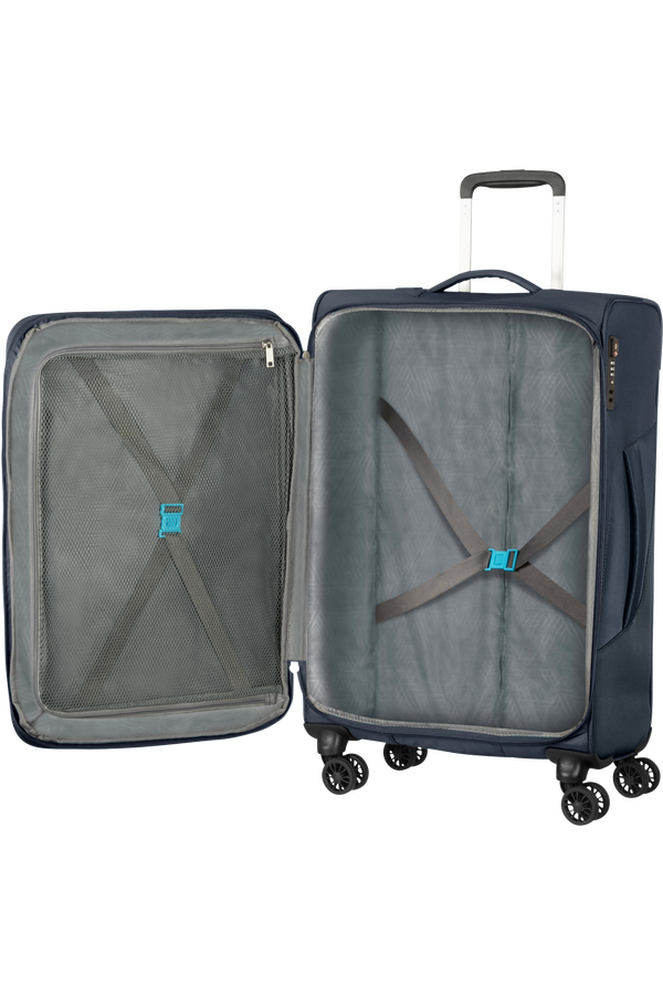 American Tourister Summerfunk Spinner Exp TSA 67cm  Námornícka