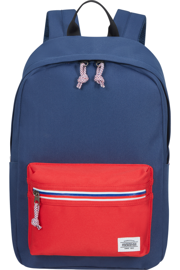 American Tourister Upbeat Backpack ZIP  Námornícka/červená