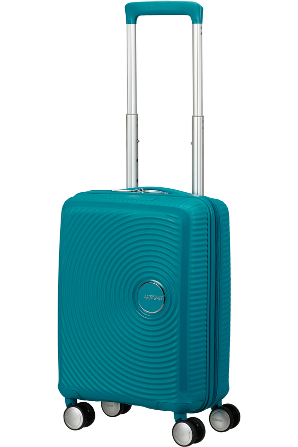 American Tourister Soundbox Mini Spinner 47cm  Deep Teal American Tourister Soundbox Mini Spinner 47cm  Deep Teal