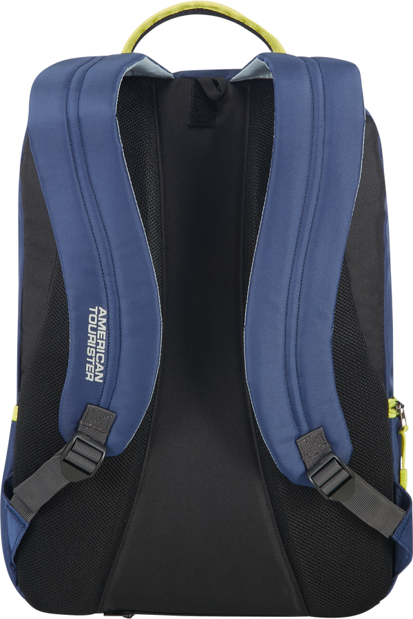 American Tourister Urban Groove Laptop Backpack  15.6inch True Navy/Lime