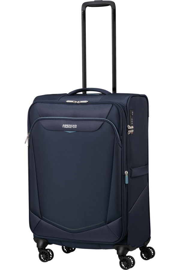 American Tourister SummerRide Spinner M EXP TSA 69cm Námornícka American Tourister SummerRide Spinner M EXP TSA 69cm Námornícka