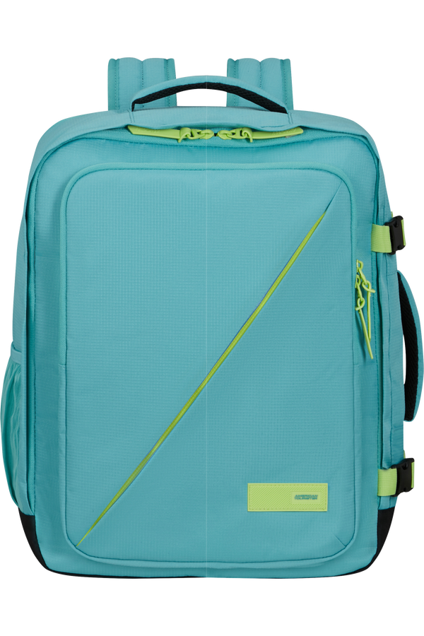 American Tourister Take2cabin Casual Backpack M  Dusty Turquoise/Lime American Tourister Take2cabin Casual Backpack M  Dusty Turquoise/Lime