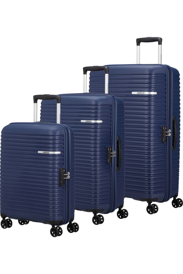 American Tourister Liftoff 3 PC SET A  Polnočn&aacute; modr&aacute;