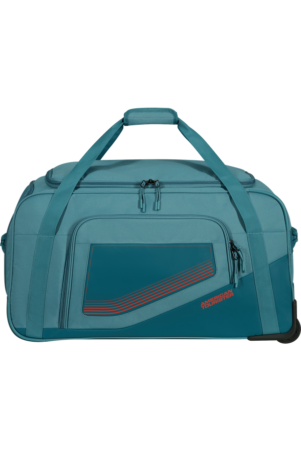 American Tourister City Racer Duffle with Wheels M  Petrolejová