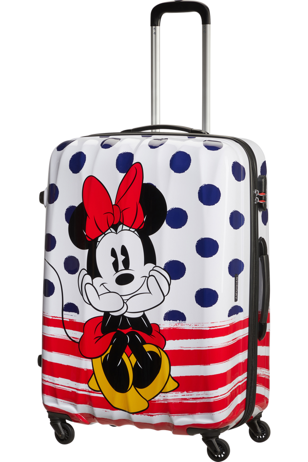 American Tourister Disney Legends Spinner 75cm  Minnie Blue Dots