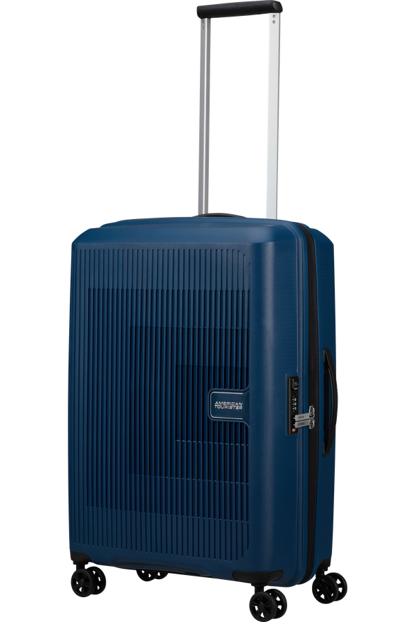 American Tourister Aerostep Spinner 67/24 Exp Tsa 67cm  N&aacute;morn&iacute;cka modr&aacute;