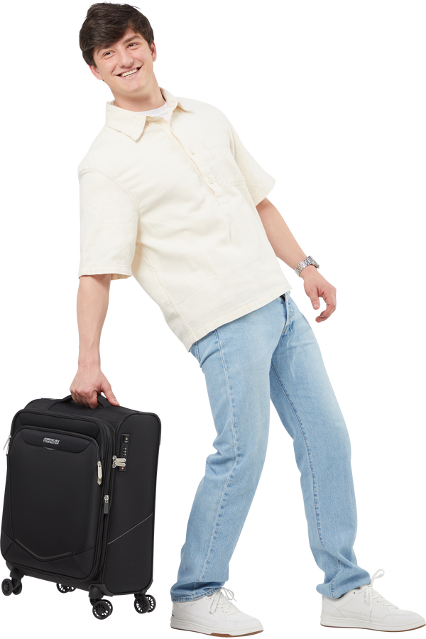 American Tourister SummerRide Spinner S EXP TSA 55cm Čierna