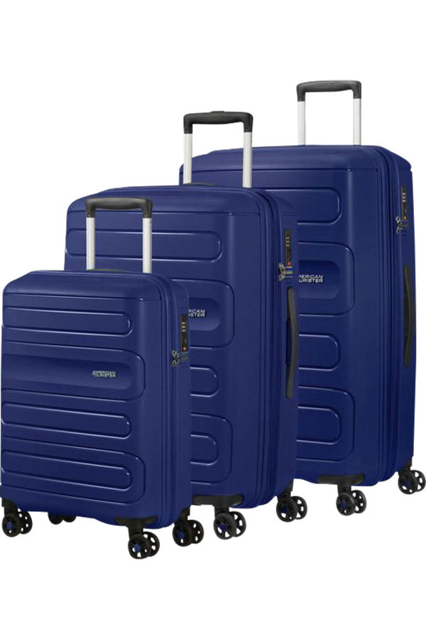 American Tourister Sunside 3 Pc Set C  Tmav&aacute; n&aacute;morn&iacute;cka