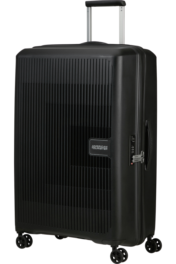 AeroStep 77cm Veľk&yacute; kufor | American Tourister Aerostep Spinner 77/28 Exp Tsa 77cm  Čierna