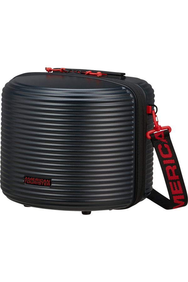 American Tourister Rollio Beauty Case  Čierna/červen&aacute;