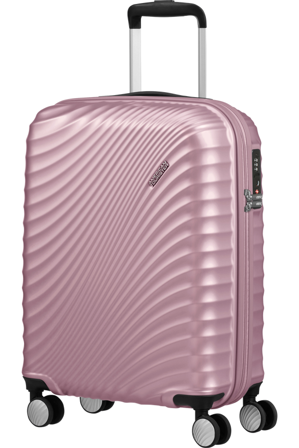 American Tourister Jetglam Spinner 55cm  Kovov&aacute; ružov&aacute;
