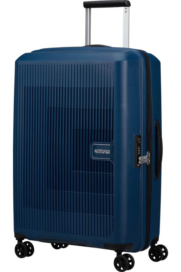 American Tourister Aerostep Spinner 67/24 Exp Tsa 67cm  N&aacute;morn&iacute;cka modr&aacute;
