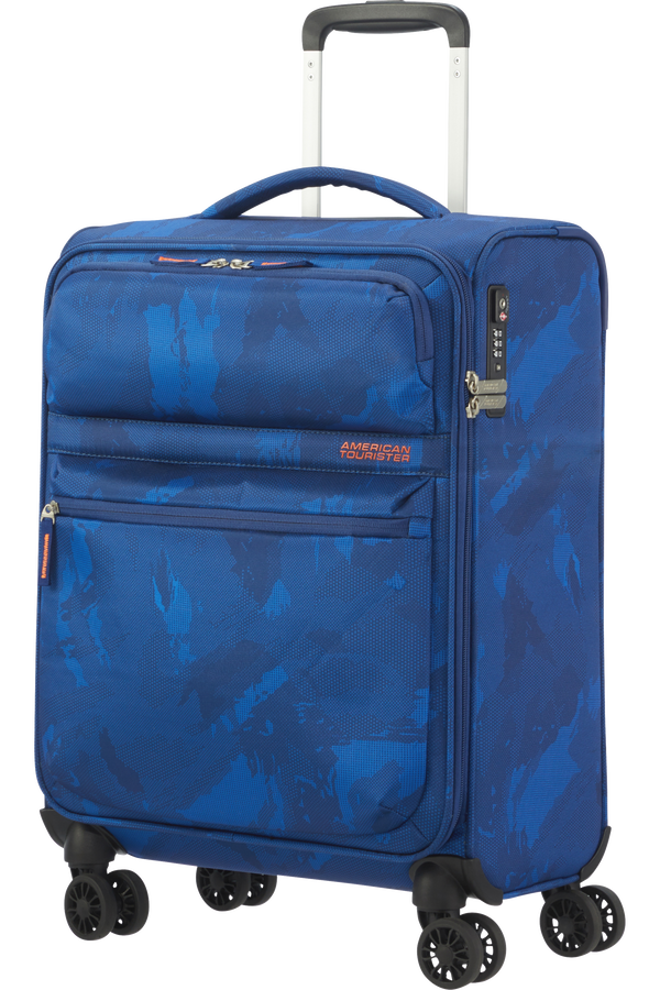 American Tourister Matchup Spinner Print TSA 55cm  Kamuflážna modrá