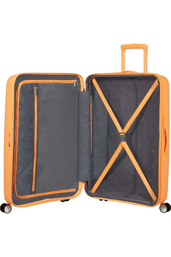 American Tourister SoundBox Spinner TSA Expandable 77cm  Papaya Pop