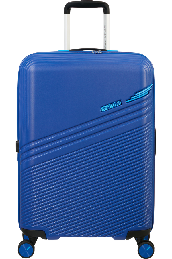 American Tourister Triple Trace Spinner TSA Expandable 67cm  N&aacute;morn&iacute;cka/modr&aacute;