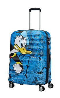 American Tourister Wavebreaker Disney 4-wheel 67cm medium Spinner suitcase Donald Duck