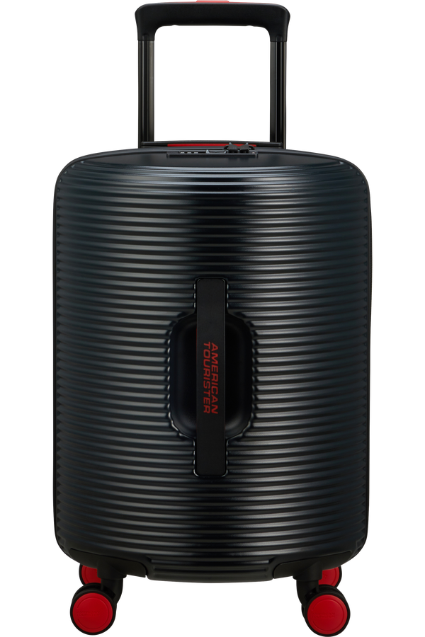 American Tourister Rollio Spinner 52cm  Čierna/červen&aacute;