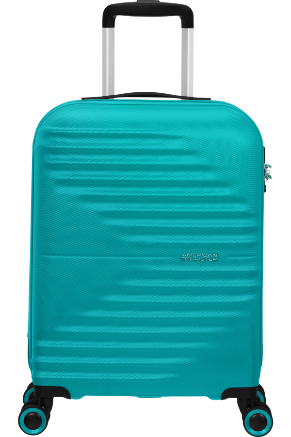 American Tourister Wavetwister Spinner TSA 55cm  Akvamarínová tyrkysová