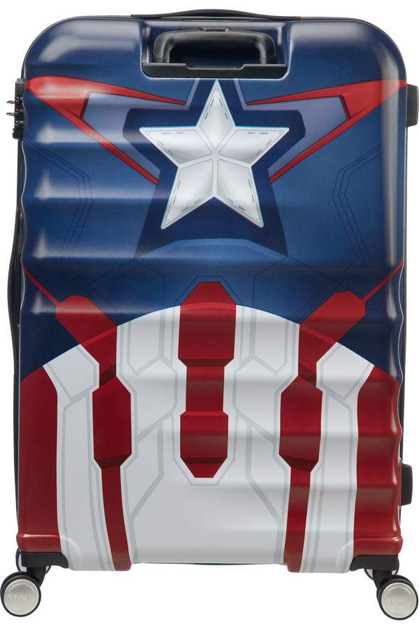 American Tourister Wavebreaker Disney Spinner 77cm  Captain America Close-Up American Tourister Wavebreaker Disney Spinner 77cm  Captain America Close-Up