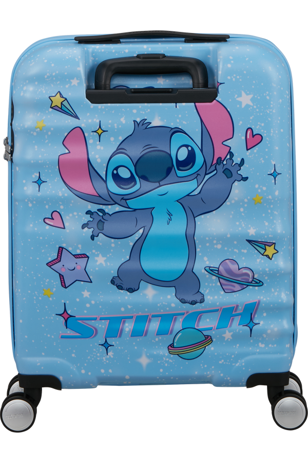 Disney Wavebreaker 55cm Kab&iacute;nov&aacute; batožina | American Tourister Disney Wavebreaker Spinner TSA Disney Fl 55cm  Stitch Universe