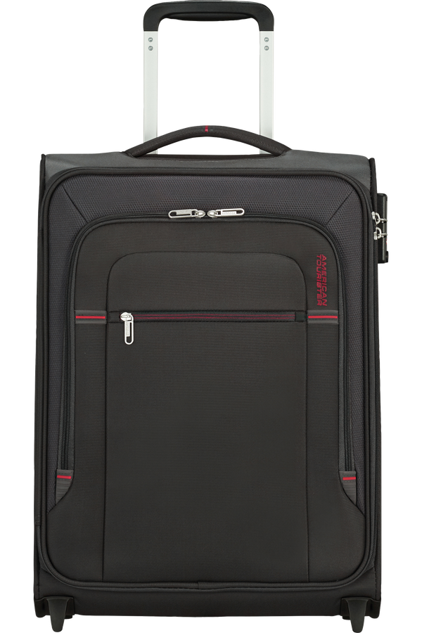 American Tourister Crosstrack Upright 55cm  Siv&aacute;/červen&aacute;