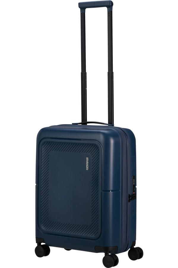 American Tourister DashPop Spinner Expandable TSA 55cm Polnočná modrá