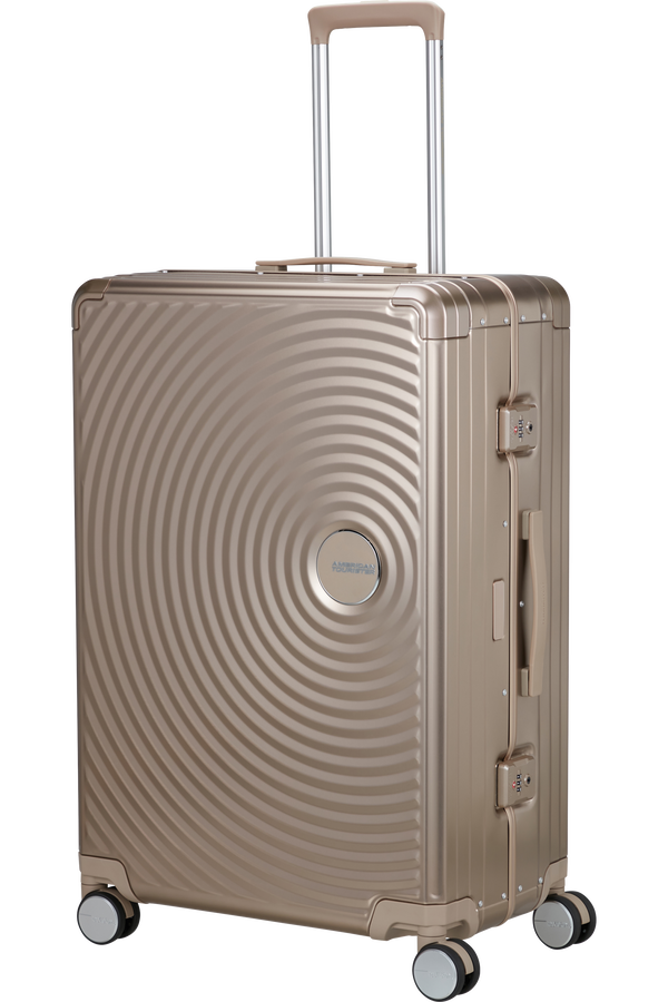American Tourister Soundbox Alu Spinner TSA 77cm  Bronzová
