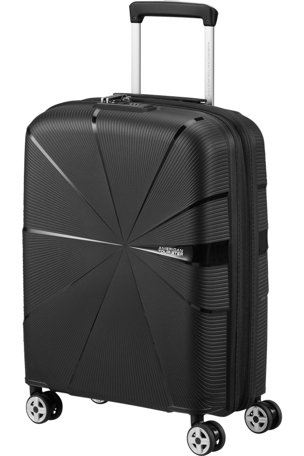 American Tourister Starvibe Spinner Expandable TSA 55cm Čierna