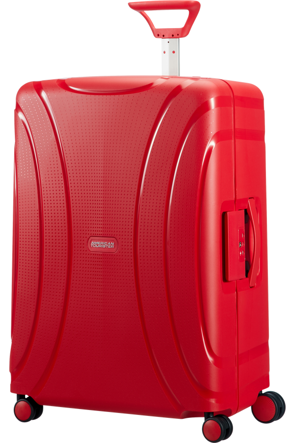 American Tourister Lock'n'Roll 4-wheel Spinner 69cm medium suitcase Formula Red