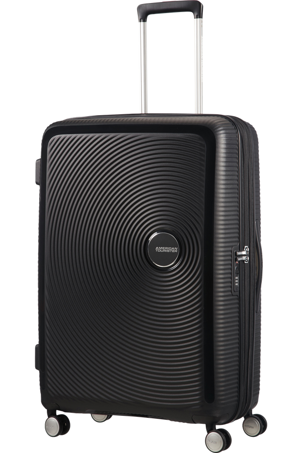 American Tourister Soundbox Spinner Expandable 77cm Bass Black American Tourister Soundbox Spinner Expandable 77cm Bass Black