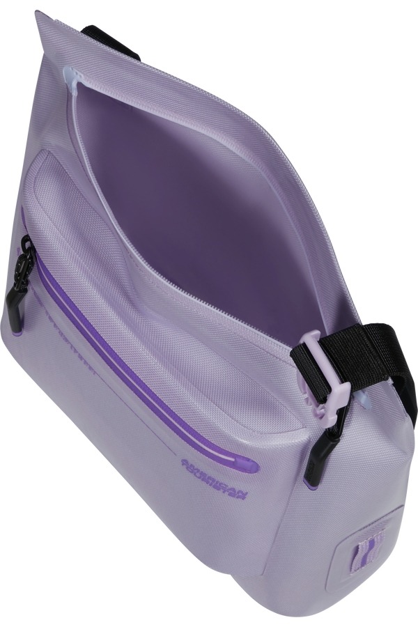 Colourdry M Ta&scaron;ka cez rameno | American Tourister Colourdry Shoulder Bag M  Fresh Lilac
