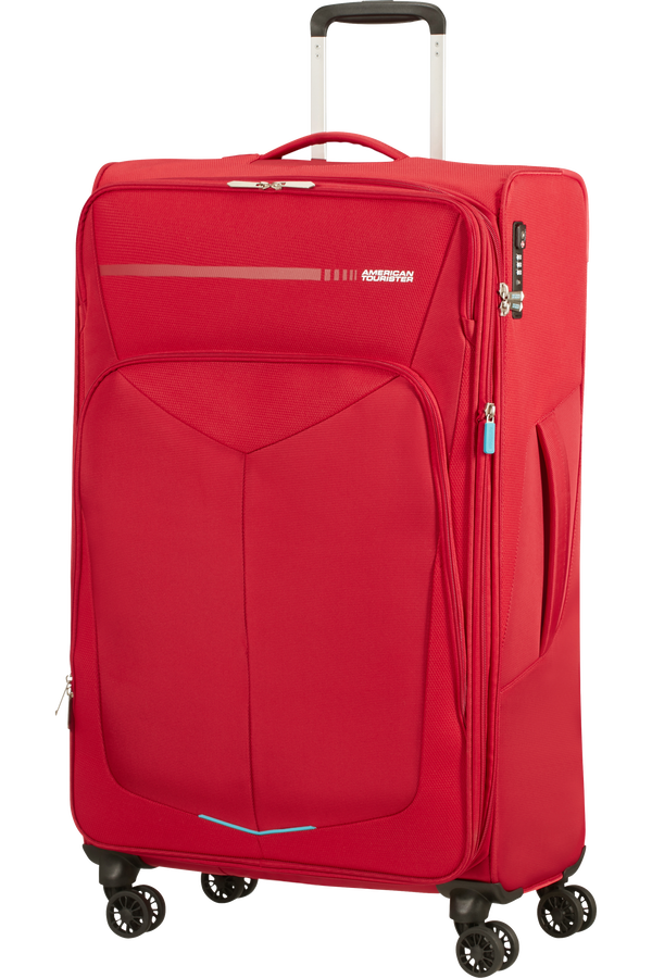 American Tourister Summerfunk Spinner Exp TSA 79cm  Červená
