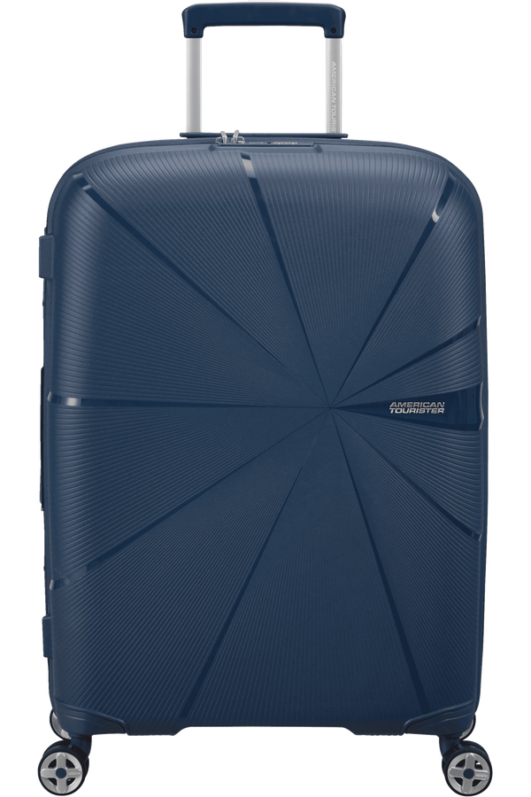 American Tourister Starvibe Spinner Expandable TSA 67cm  Námornícka