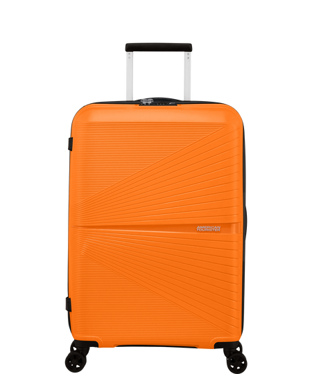 Airconic 67cm Stredne veľk&yacute; kufor | American Tourister Airconic Spinner 67cm  Mango Orange