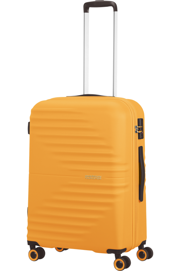 American Tourister Wavetwister Spinner TSA 66cm  Sunset Yellow